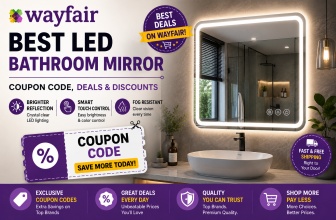 Wayfair Best LED Bathroom Mirror Coupon Code, Deals & Discounts