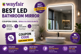 Wayfair Best LED Bathroom Mirror Coupon Code, Deals & Discounts
