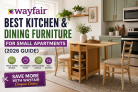 Wayfair Best Kitchen and Dining Furniture for Small Apartments