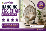 Wayfair Hanging Egg Chair Coupon Code (2026 Guide)