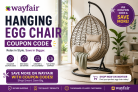 Wayfair Hanging Egg Chair Coupon Code (2026 Guide)