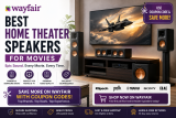 Wayfair Best Home Theater Speakers for Movies Coupon Code