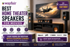 Wayfair Best Home Theater Speakers for Movies Coupon Code